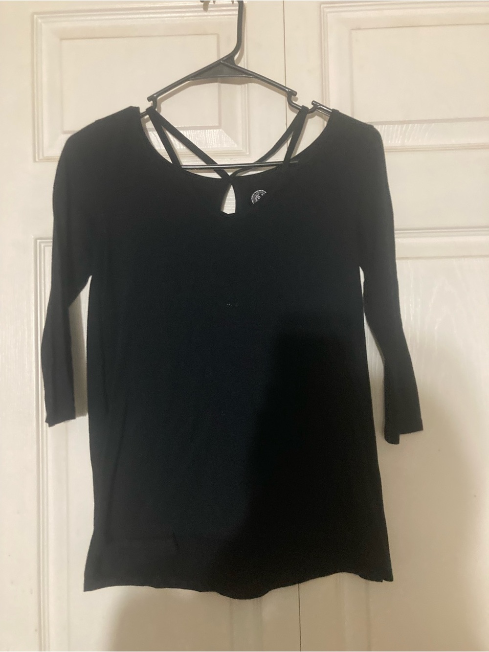 Black Strappy Women’s Top XS